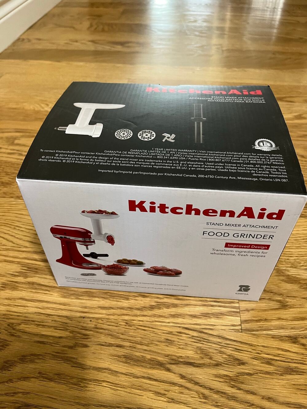 KitchenAid KSMFGA Food Grinder Stand Mixer Attachment